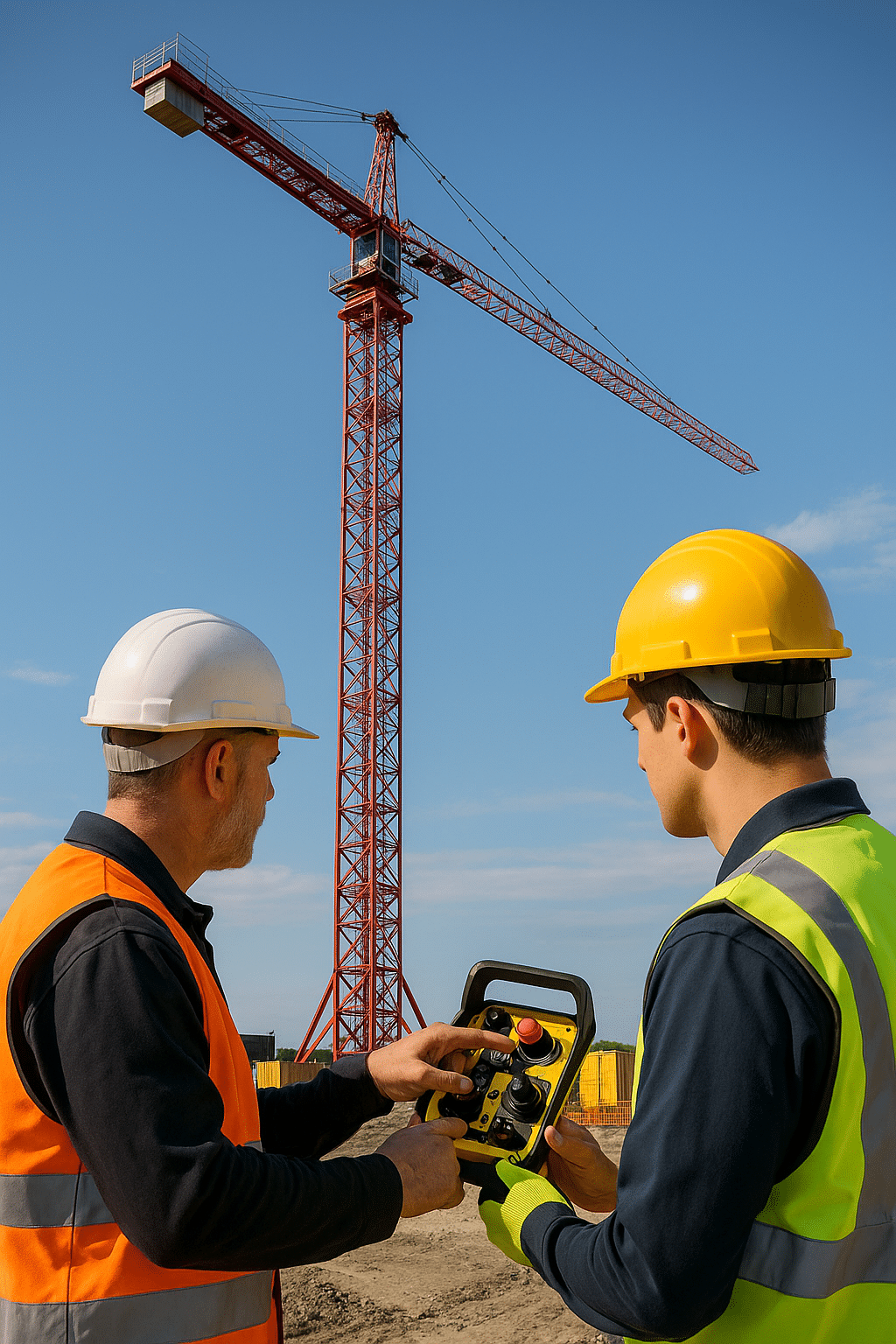 Turmdrehkran-Führerschein bei Junge-Kranausbildung machen!