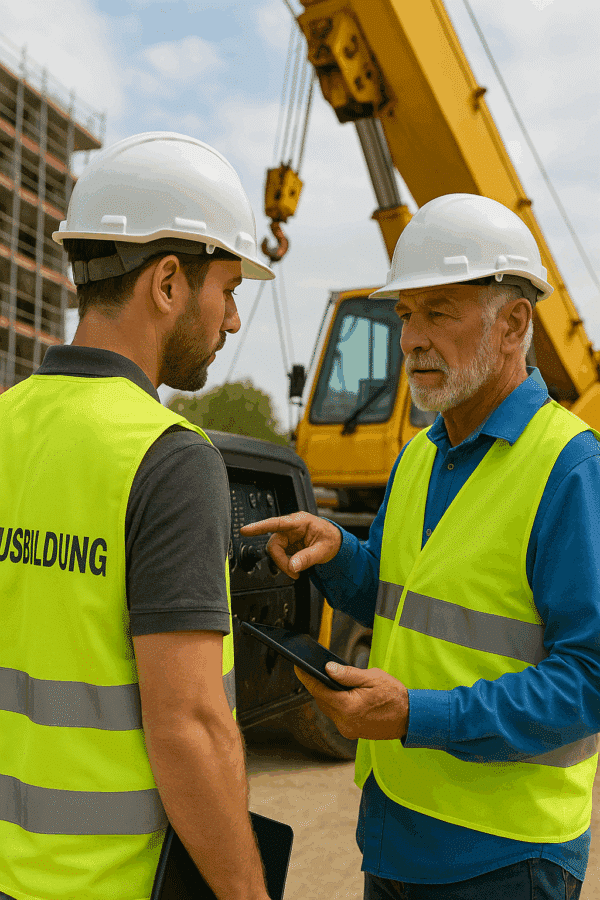 Kranausbildung in NRW und bundesweit - Jetzt buchen!